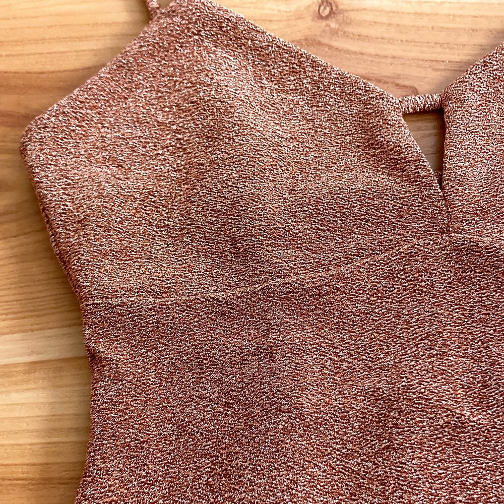 Sparkly bodycon mini dress